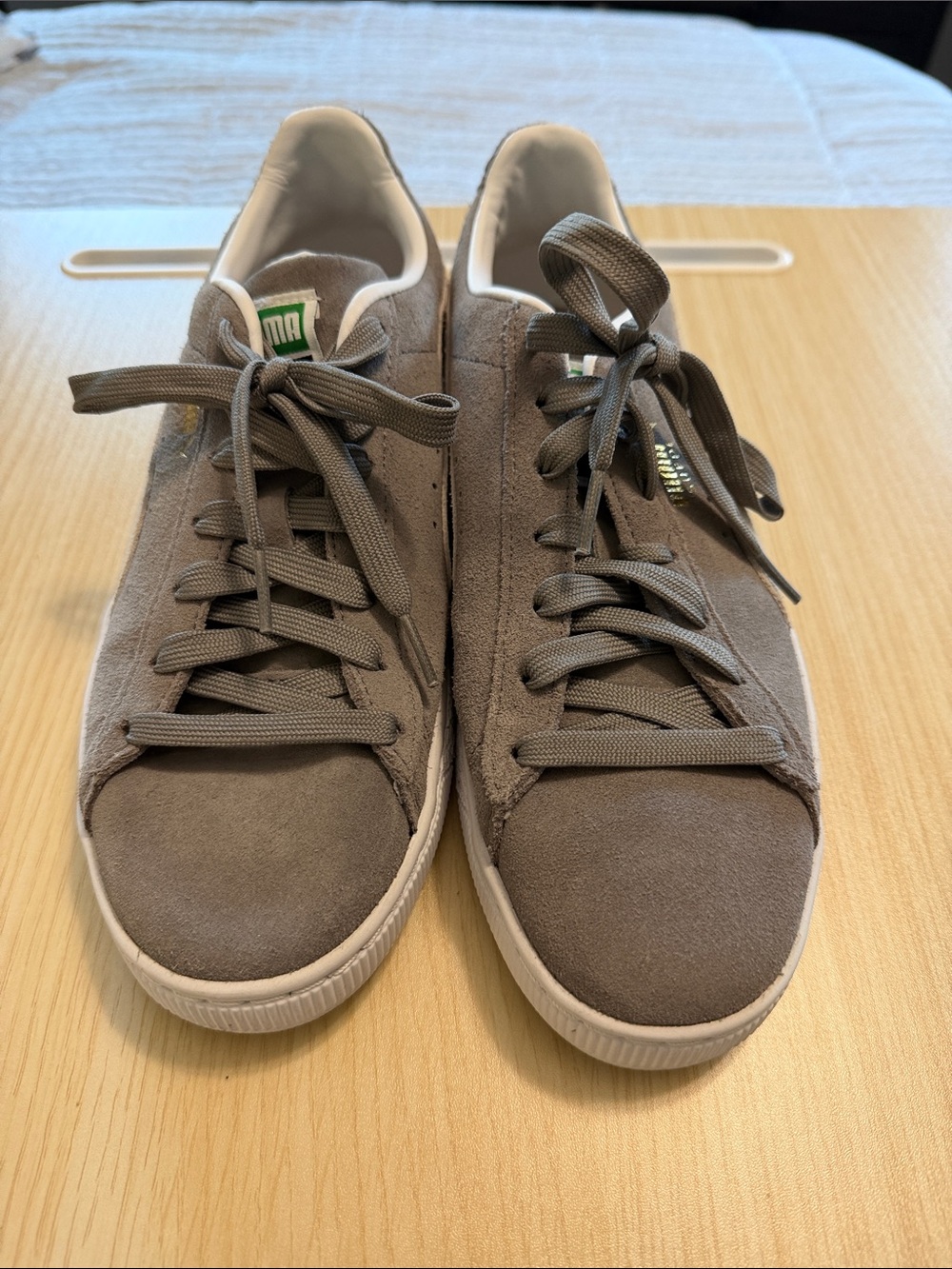 Puma Women’s Low-Top Suede Sneakers in grey